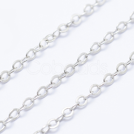 Brass Cable Chains CHC-K004-01P-1
