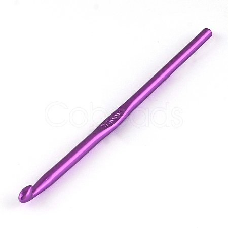 Random Single Color Aluminum Crochet Hooks LS-X-TOOL-R058-08-1