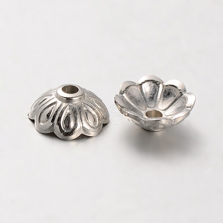 CCB Plastic Flower Bead Caps CCB-J029-12P-1