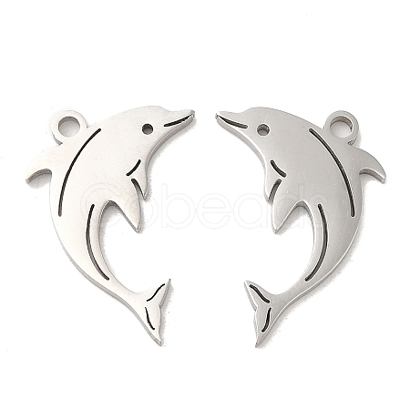 Non-Tarnish 304 Stainless Steel Pendants STAS-L020-015P-1