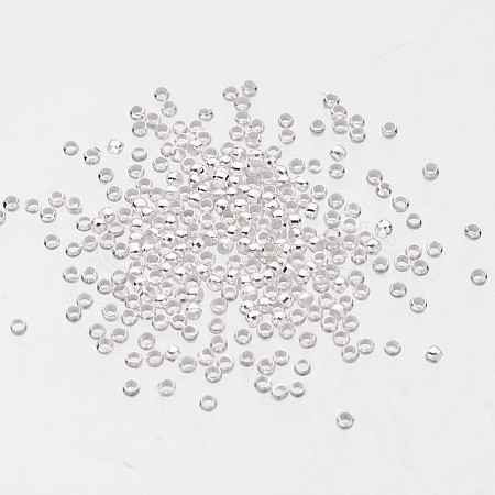 Brass Crimp Beads X-E002-NFS-1