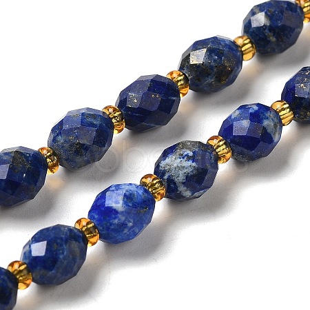 Natural Lapis Lazuli Beads Strands G-H297-C02-01-1