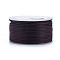 Polyester Braided Cords, for Jewelry Making Beading Crafting, Coconut Brown, 2mm, about 21.87 yards(20m)/roll