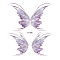 Body Art Tattoos, Temporary Tattoos Paper Stickers, Butterfly, Thistle, 12x10.5cm