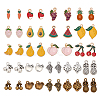44Pcs 22 Styles Alloy Pendants FIND-AR0006-38-1