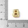 Brass Micro Pave Cubic Zirconia Beads KK-P290-61G-B-3