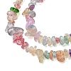 Baking Paint Crackle Glass Beads Strands G-YWC0001-01-2