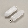 Natural Quartz Crystal Pendants GG-CBAA0EE-02P-21-3