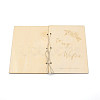 Creative Wooden Greeting Cards DIY-WH0196-66-2