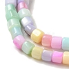 Rainbow Color Dyed Natural Freshwater Shell Beads Strands X1-SHEL-G018-02D-3