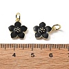 Brass Enamel Charms KK-Z114-23G-4