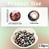 120Pcs Handmade Porcelain Beads PORC-LT0001-13A-2