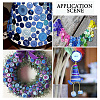 Flat Round Resin Buttons BUTT-TAC0017-01B-7