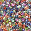 Transparent Glass Round Seed Beads SEED-B001-05A-17-3