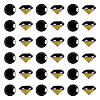 1 Bag Pointed Back Glass Rhinestone Cabochons RGLA-TADJ0001-01A-01-1