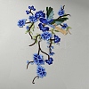 Polyester Iron on/Sew On Patches PATC-WH0016-17-1