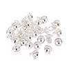201 Stainless Steel Bead Cap Pendant Bails STAS-L244-27E-S-1