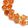Natural Carnelian Beads Strands G-I376-B10-01-3