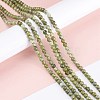 Natural Idocrase Beads Strands X-G-N165-7-4
