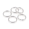 Tarnish Resistant 304 Stainless Steel Saw Cut Open Jump Rings STAS-P212-25P-02-1
