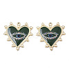 Printed Alloy Pendants X-ENAM-S016-69C-1