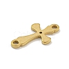 Ion Plating(IP) 201 Stainless Steel Connector Charms STAS-S146-05G-2