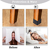 20Pcs PVC Chair Leg Floor Protectors FIND-GF0003-36-6