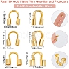 150Pcs 3 Style Wire Guardian and Protectors KK-BBC0013-10-2