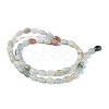 Natural Flower Amazonite Beads Strands G-Z006-A20-3