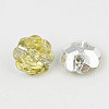 Taiwan Acrylic Rhinestone Buttons BUTT-F021-15mm-33-2