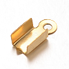 Ion Plating(IP) 304 Stainless Steel Folding Crimp Ends STAS-F075-27-2