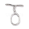 Rack Plating Brass Toggle Clasps KK-B036-06P-1