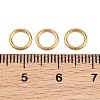 Ion Plating(IP) 304 Stainless Steel Closed Jump Rings STAS-G393-06G-07-2