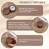 Round Wood Ring Storage Boxes AJEW-CL0005-46B-6