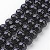 Natural Mashan Jade Round Beads Strands G-D263-10mm-XS32-1