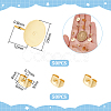50Pcs 304 Stainless Steel Stud Earring Findings STAS-UN0059-21B-3