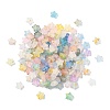 200Pcs Frosted Acrylic Beads FACR-CJ0001-19-9
