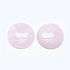 Natural Rose Quartz Cabochons G-E492-F-02-1