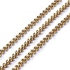 Ion Plating(IP) 304 Stainless Steel Cobs Chains CHS-H019-01G-1