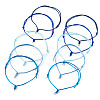50Pcs 5 Colors Adjustable Nylon Cord Bracelet Making BJEW-TA00670-3