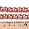 Baking Paint Pearlized Glass Pearl Round Bead Strands HY-Q003-10mm-50-A-2