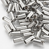 Tarnish Resistant 201 Stainless Steel Cord Ends STAS-S028-35-1