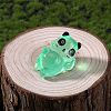 32Pcs 8 Styles Luminous Resin Panda Ornaments DJEW-SZ0001-18-6