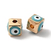 Alloy Enamel Beads ENAM-D049-01KCG-05-1