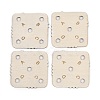24Pcs Wooden Knitting Loom Board DIY-XCP0003-46-1