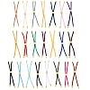 Twisted Nylon Cord Silder Bracelets DIY-B066-03G-1