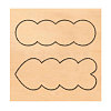 Wood Cutting Dies DIY-WH0169-39-1