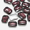 Pointed Back Glass Rhinestone Cabochons RGLA-T079-10x14mm-18-1