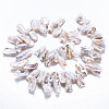 Natural Keshi Pearl Beads Strands PEAR-S020-H07-3