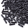 Glass Twisted Bugle Seed Beads SEED-S018-02B-3